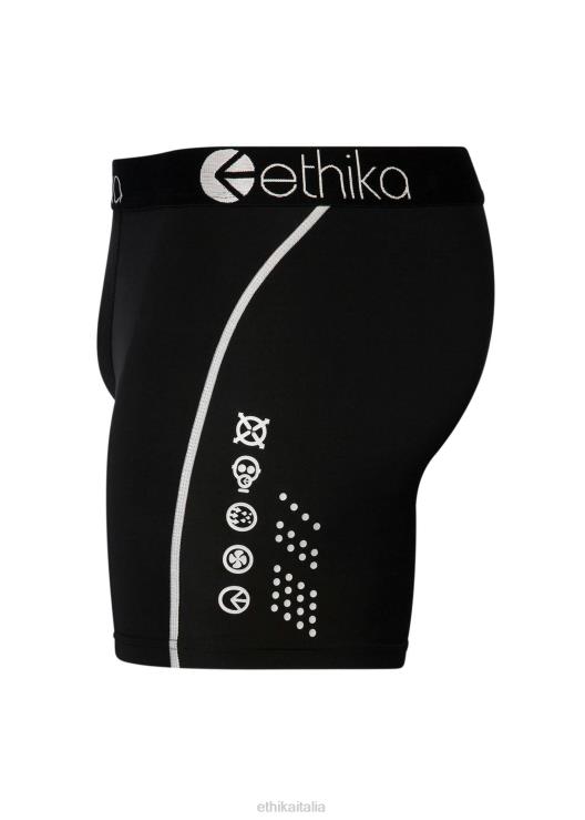 prestazioni medie sotto zero - nero uomini Ethika 6P2X0342 vestiario