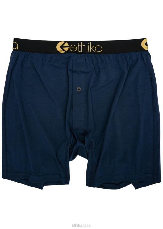 modal alternativo - lurex oro navy uomini Ethika 6P2X0324 vestiario