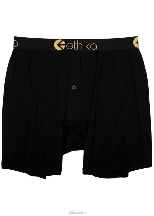 modal alternativo - lurex oro nero uomini Ethika 6P2X0322 vestiario