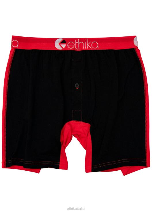 rosso alternato - contrasto uomini Ethika 6P2X0304 vestiario